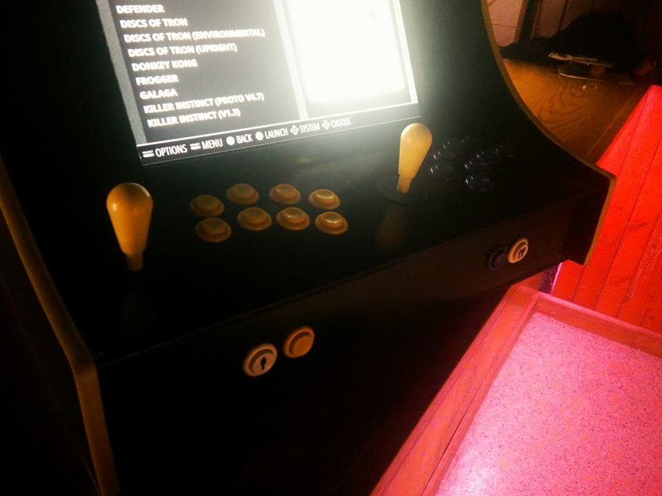 Arcade control panel