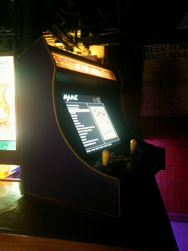 Arcade under construction